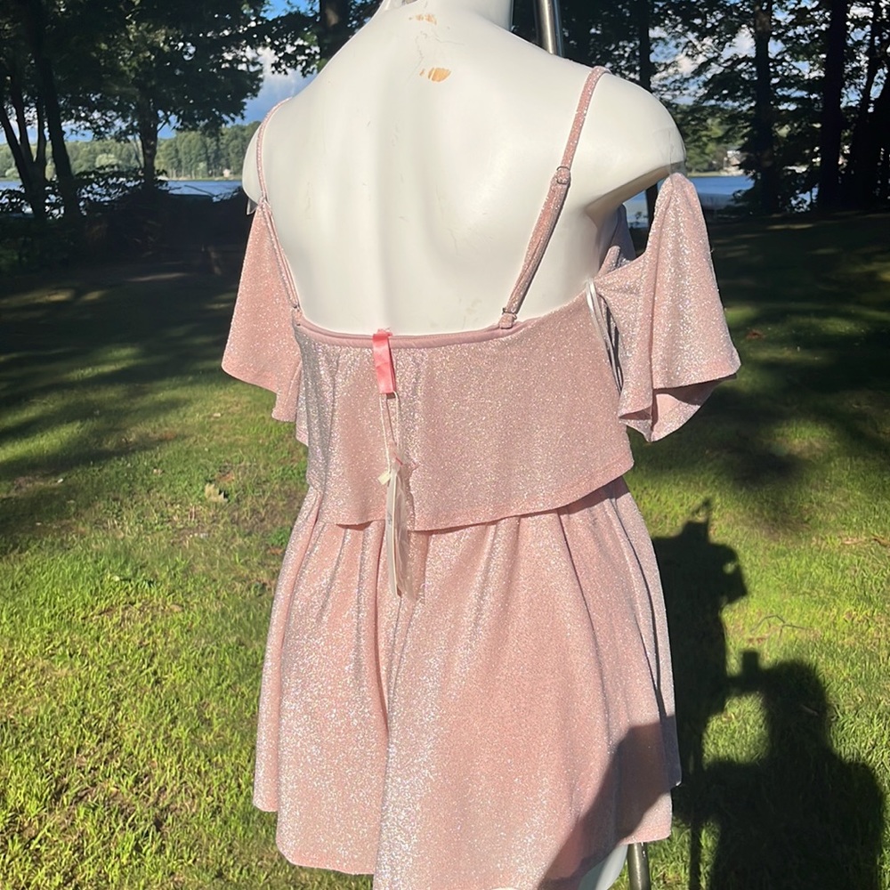NWT Blossom sparkly romper 6-8 - Picture 9 of 15